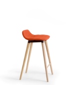 Bop bar stool wood