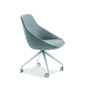 Ezy low chair 4-star w/castors