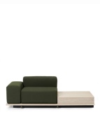 Meet armrest/1-seater/table