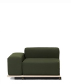 Meet armrest/1-seater, connected on left-hand side