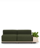 2-seater/plant storage
