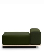 Meet ottoman/armrest