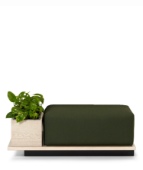 Meet plant storage/ottoman