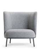 Shift high armchair