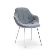 Palma Meeting chair 4-leg, quilted