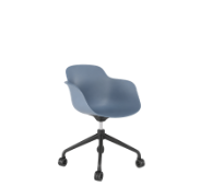 Luna 4* swivel castor base
