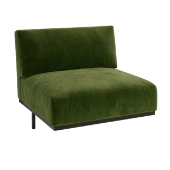 Leo single seater no arms centre module