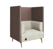 Tryst fauteuil à dossier haut