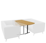 Tryst table pivotante